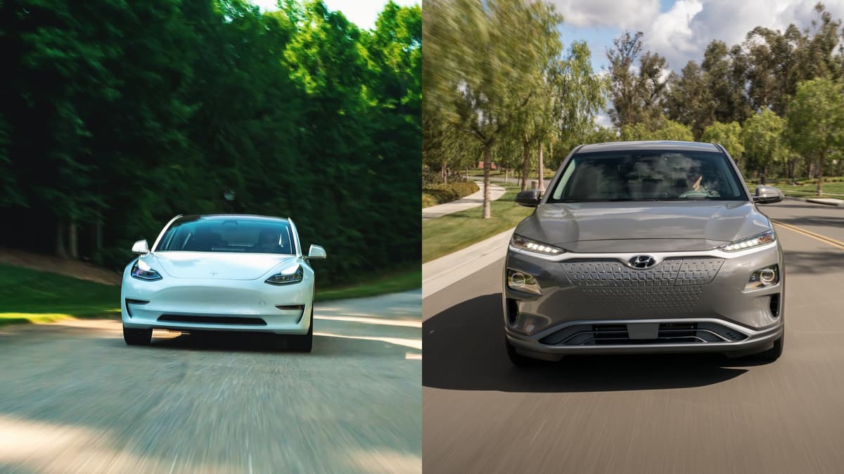 Tesla Model 3 Standard Range Plus vs. Hyundai Kona Electric: Which one ...