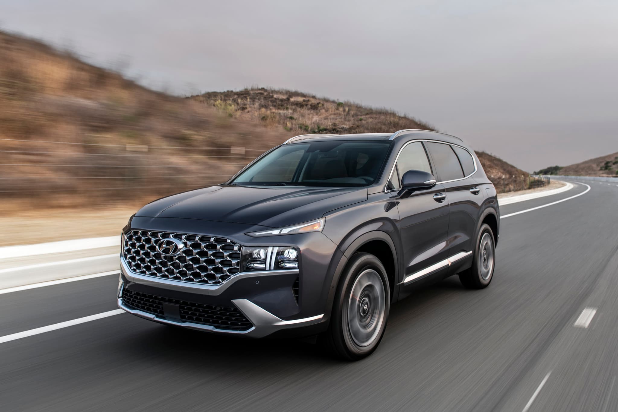 2021 Hyundai Santa Fe Hybrid receives its official EPA fuel economy