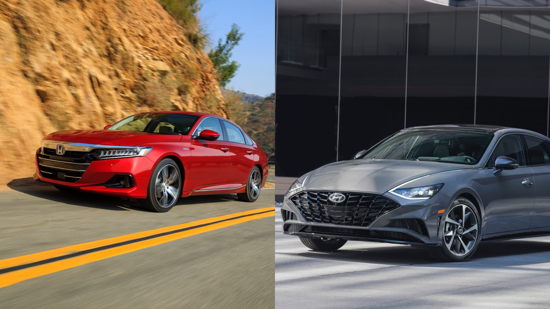 2021 Honda Accord Hybrid vs. 2021 Hyundai Sonata Hybrid: Which one is ...